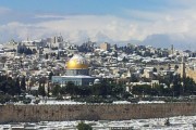 snow in jerusalem